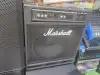Marshall BA400 professional bass amplifier with graphic EQ, XLR DI output, effects loop, tuner output, switchable horn, and high-power speaker for live performance and studio use.